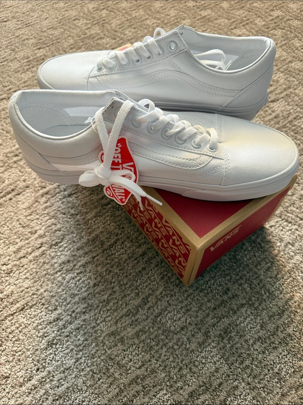 Vans Old Skool White Sneakers